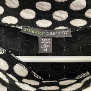 Shannon Passero mock neck sleeveless top size medium